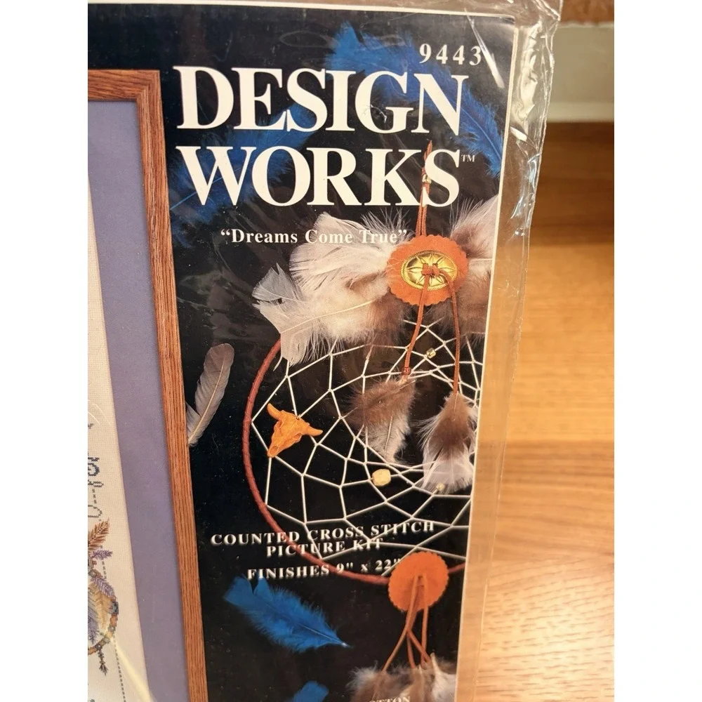 Design Works DREAMS COME TRUE Cross Stitch Kit 9443 NOs Sealed Dream Catcher